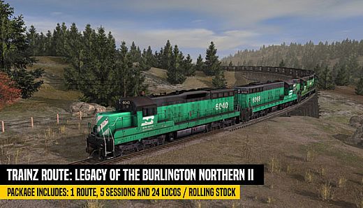 Trainz 2022 DLC - Legacy of the Burlington Northern II
