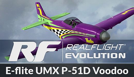RealFlight Evolution - E-flite UMX P-51D Voodoo