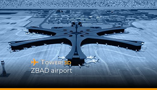 Tower!3D - ZBAD airport