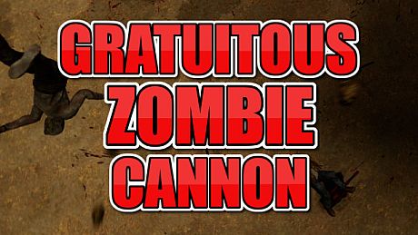 Gratuitous Zombie Cannon Game