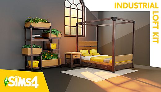 The Sims 4 Industrial Loft Kit