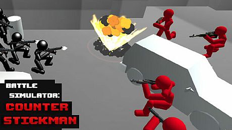 Battle Simulator: Counter Stickman Game