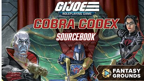 Fantasy Grounds - G.I. JOE Roleplaying Game Cobra Codex Sourcebook DLC