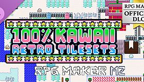 RPG Maker MZ - 100 Percent Kawaii Retro Tilesets