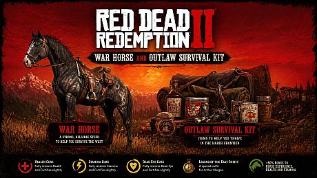 Red Dead Redemption 2 - War Horse and Outlaw Survival Kit DLC