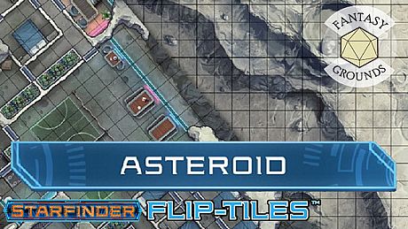 Fantasy Grounds - Starfinder RPG - Flip-Mat - Asteroid DLC