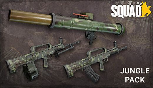 Squad Weapon Skins - Jungle Assault Pack