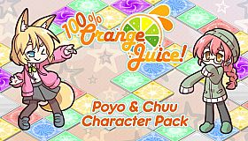 100% Orange Juice - Poyo & Chuu Character Pack