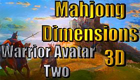 Mahjong Dimensions 3D - Warrior Avatar Two