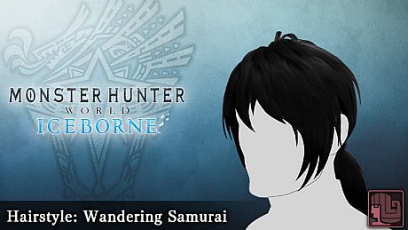 Monster Hunter World: Iceborne - Hairstyle: Wandering Samurai DLC