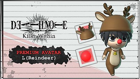 DEATH NOTE Killer Within - Premium Avatar: L (Reindeer) DLC