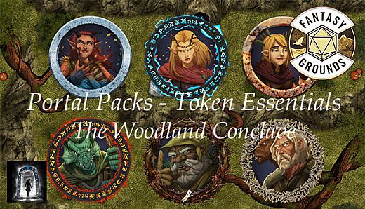Fantasy Grounds - Portal Packs - Token Essentials: The Woodland Conclave