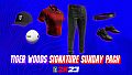 PGA TOUR 2K23 Tiger Woods Signature Sunday Pack