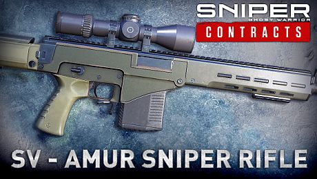 Sniper Ghost Warrior Contracts - SV - AMUR - sniper rifle DLC