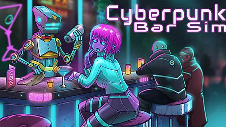 Cyberpunk Bar Sim Game