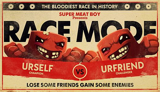 Super Meat Boy Race Mode