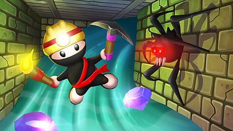Super Ninja Miner Game