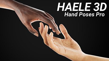 HAELE 3D - Hand Poses Pro - Drawing References Game