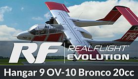RealFlight Evolution - Hangar 9 OV-10 Bronco 20cc