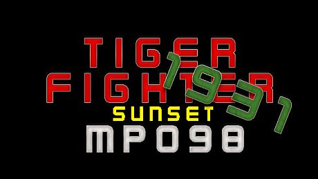 Tiger Fighter 1931 Sunset MP098 DLC