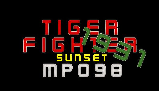 Tiger Fighter 1931 Sunset MP098