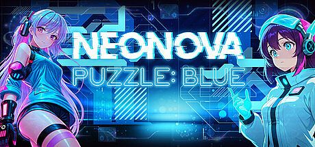 NEONOVA Puzzle: Blue