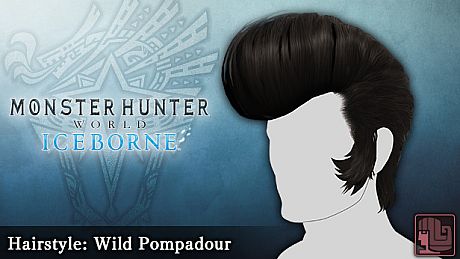 Monster Hunter World: Iceborne - Hairstyle: Wild Pompadour DLC