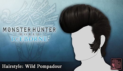Monster Hunter World: Iceborne - Hairstyle: Wild Pompadour