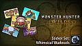 Monster Hunter Wilds - Zestaw naklejek: fikuśne Leśniaki