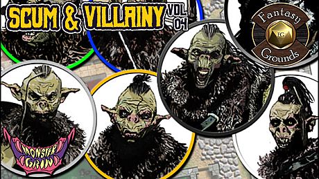 Fantasy Grounds - Scum and Villainy, Volume 4 (Token Pack) DLC