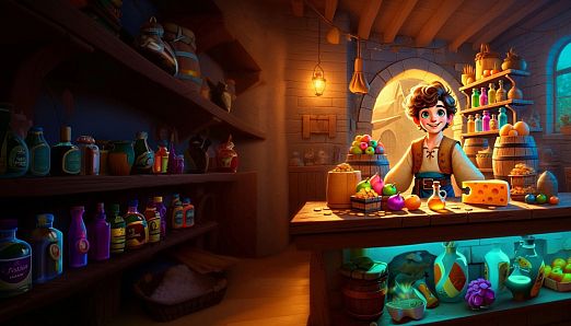 Medieval Supermarket Shop Simulator