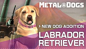 METAL DOGS NEW DOG ADDITION:LABRADOR RETRIEVER