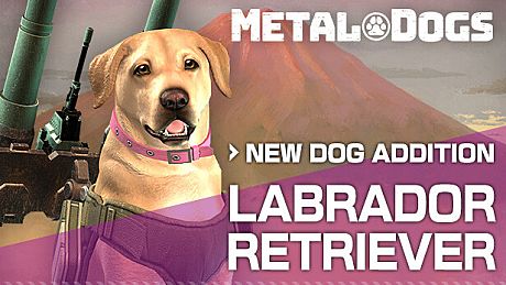 METAL DOGS NEW DOG ADDITION:LABRADOR RETRIEVER DLC