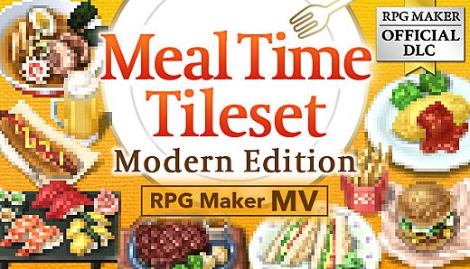 RPG Maker MV - Meal Time Tileset - Modern edition