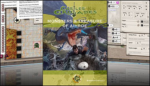 Fantasy Grounds - Monster & Treasure of Airhde (Castles & Crusades)