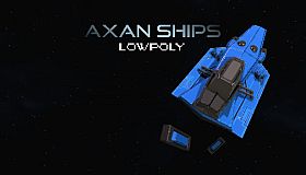 Axan Ships - Low Poly