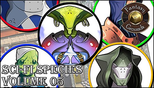 Fantasy Grounds - Sci-fi Species, Volume 5 (Token Pack)