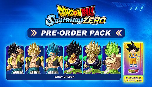 DRAGON BALL: Sparking! ZERO Pre-Order Pack