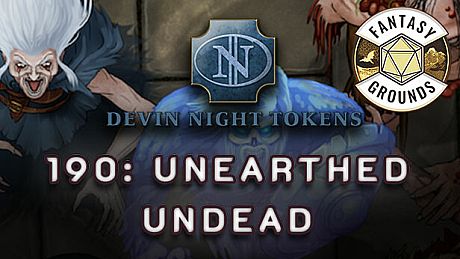 Fantasy Grounds - Devin Night Pack 190: Unearthed Undead DLC