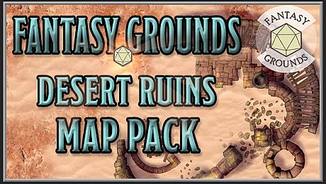 Fantasy Grounds - FG Desert Ruins Map Pack DLC