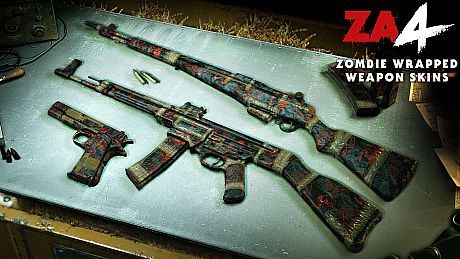 Zombie Wrapped Weapon Skins DLC