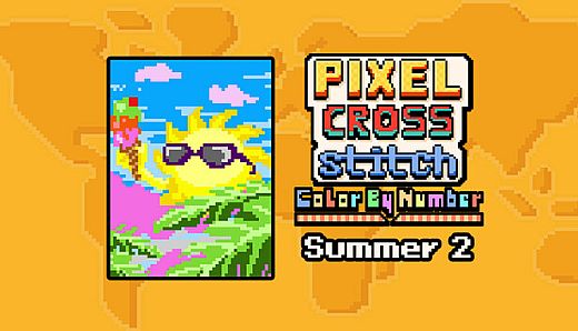 Pixel Cross Stitch - Summer Pack 2