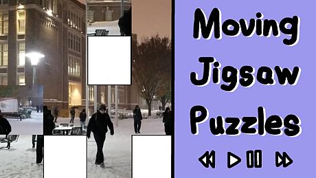 Moving Jigsaw Puzzles Game