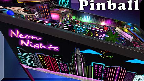 Neon Nights Pinball Game