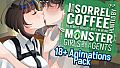 I drink Sorrel Coffee to reboot reality, but I'm being hunted by Monster Girls and armed agents - 18+ Animations Pack