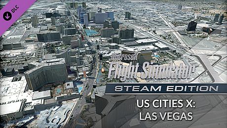 FSX Steam Edition: US Cities X: Las Vegas Add-On DLC
