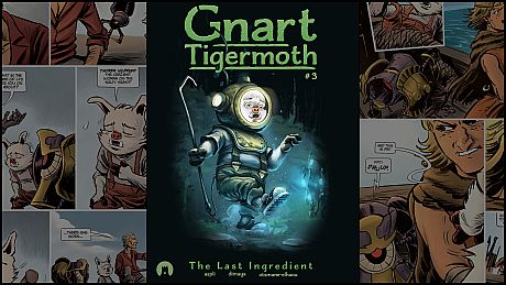 EARTHLOCK - Comic Book #4 - Gnart Tigermoth: The Last Ingredient DLC