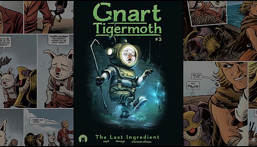 EARTHLOCK - Comic Book #4 - Gnart Tigermoth: The Last Ingredient