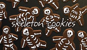 Skeleton cookies