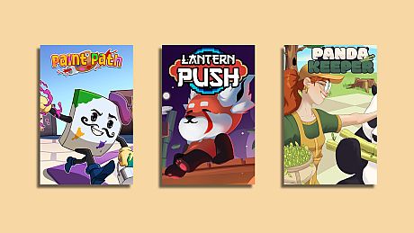 Lantern Push + Paint Path + Panda Keeper (Bundle) Game